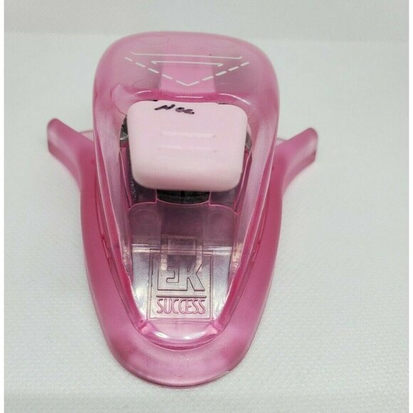 EK Success Pink Paper Hole Punch - Durable and Stylish Craft Tool - Picture 4 of 12